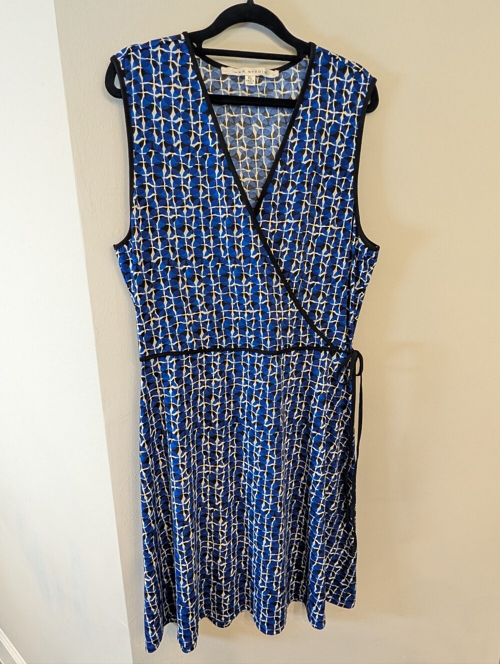 Max Studio Sleeveless Wrap-Style Dress Women's Size XL